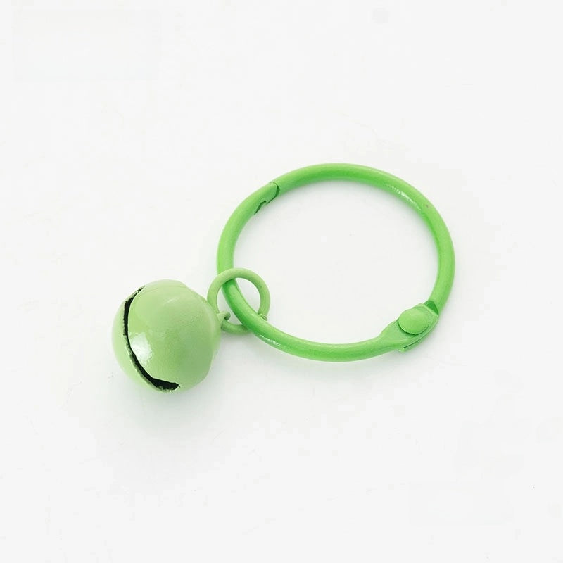 Creative Internet Red Bell Keychain Color Resin Pendant Accessories Bag Car Pendant Candy Color Hanging Material