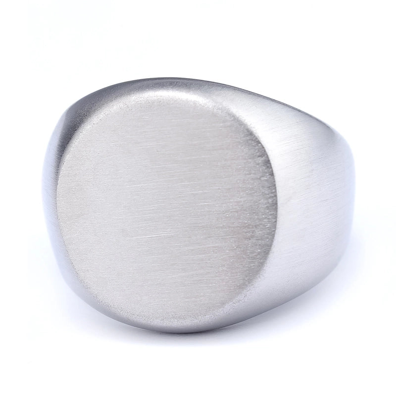 Jewelry Minimalist Solid Color 304 Stainless Steel Plating Stainless Steel Rings