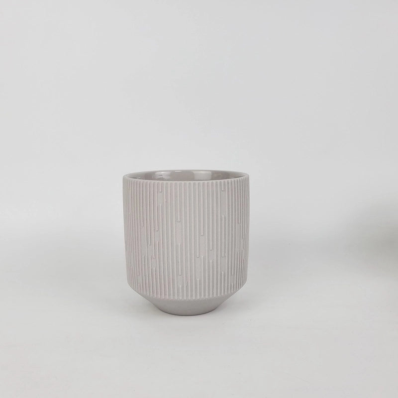 Christmas Casual Elegant Minimalist Solid Color Ceramics Candle Cup