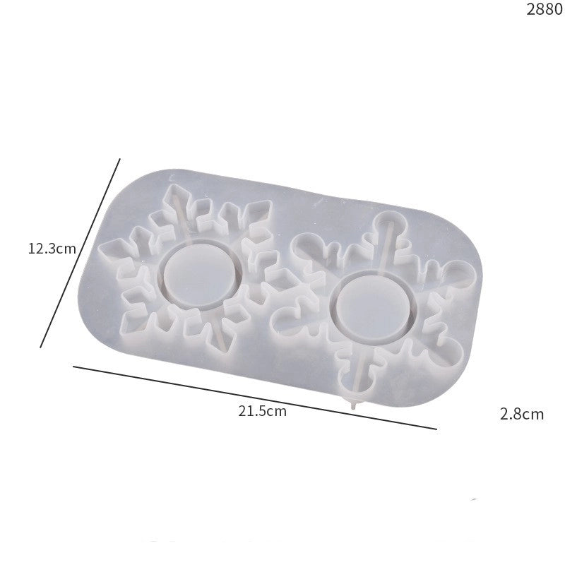 Christmas Cute Snowflake Silica Gel