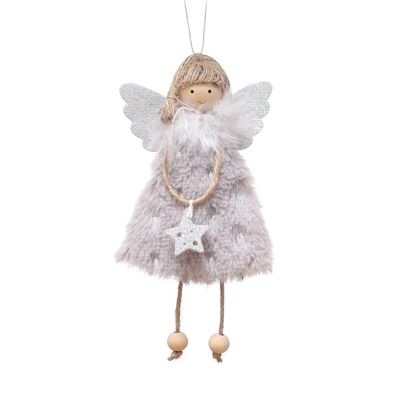 Christmas Cute Angel Snowflake Party Hanging Ornaments