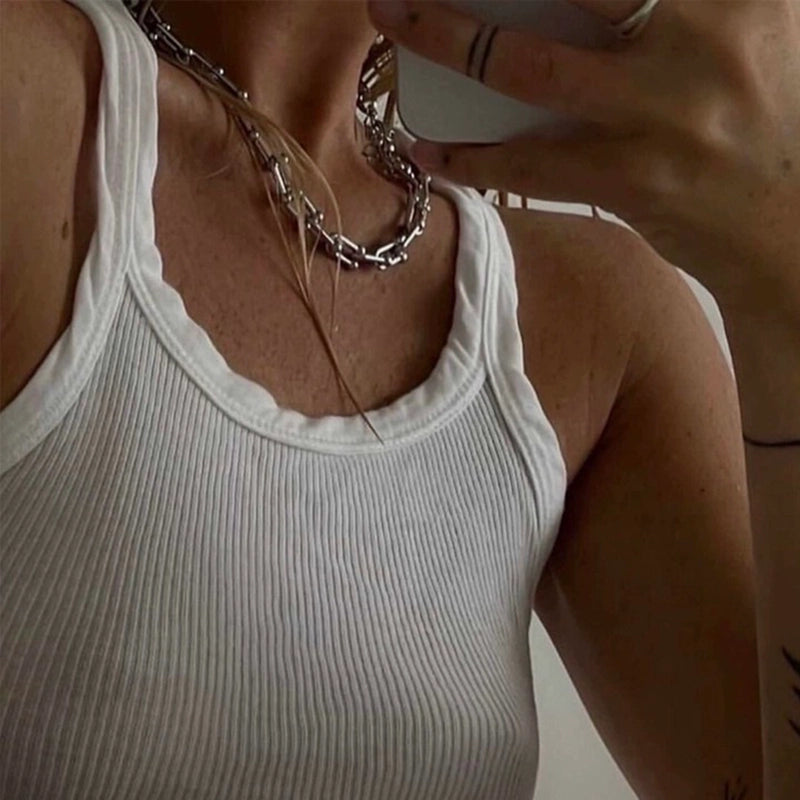 Elegant Classic Style Streetwear U Shape Solid Color 304 Stainless Steel Bracelets Earrings Necklace