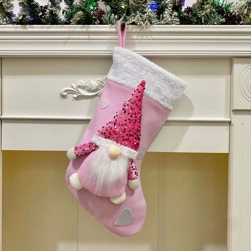 Christmas Cute Christmas Socks Doll Party Festival Hanging Ornaments Decorations Hanging Ornaments