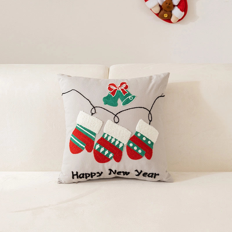 Christmas Modern Style Snowflake Pillow Cases Couch & Sofa Decor