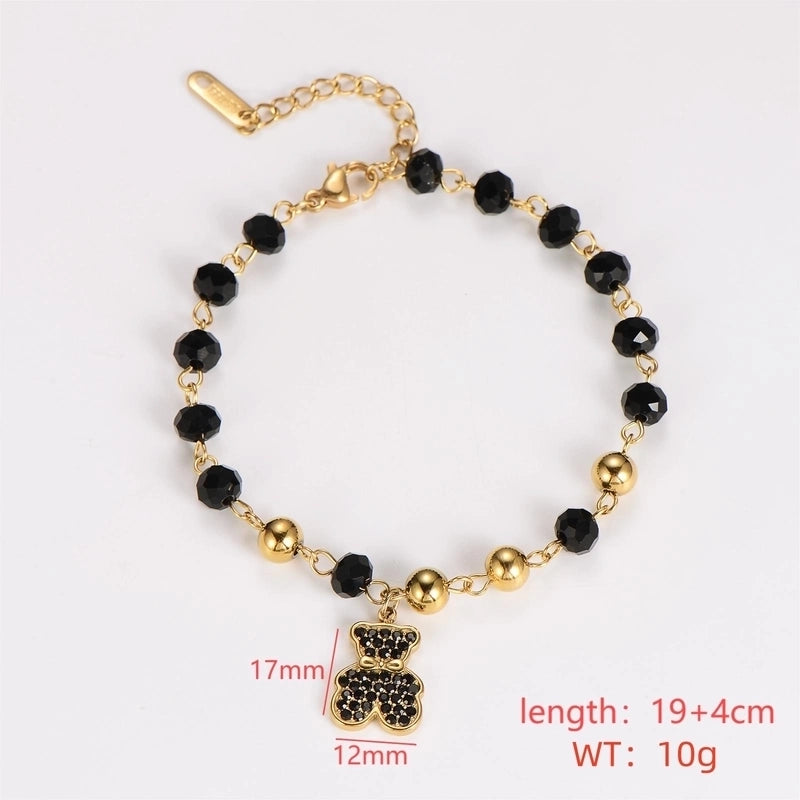 Vintage Style Minimalist Christmas Tree Moon Heart Shape 304 Stainless Steel Bracelets In Bulk Christmas