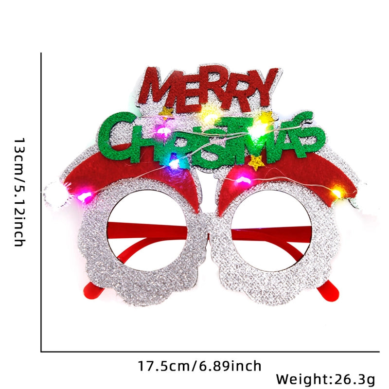 Christmas Cartoon Style Cute Christmas Tree Letter Nonwoven Party Festival Photography Props