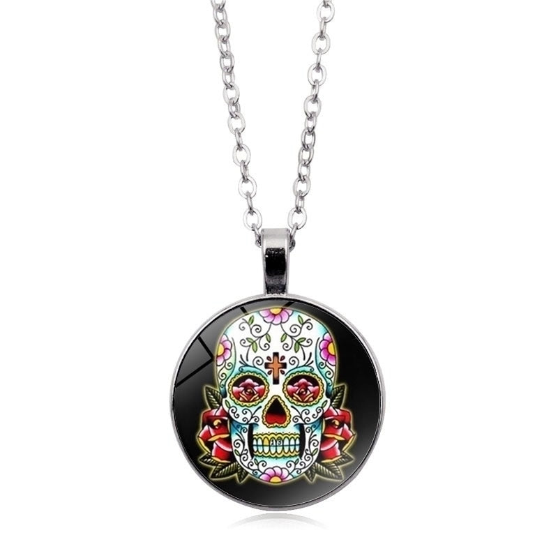 Minimalist Skull Alloy Plating Unisex Pendant Necklace 1 Piece