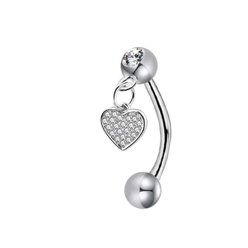 1 Piece Ear Cartilage Rings & Studs Minimalist Classic Style Water Droplets 304 Stainless Steel Eyebrow Studs Ear Cartilage Rings & Studs