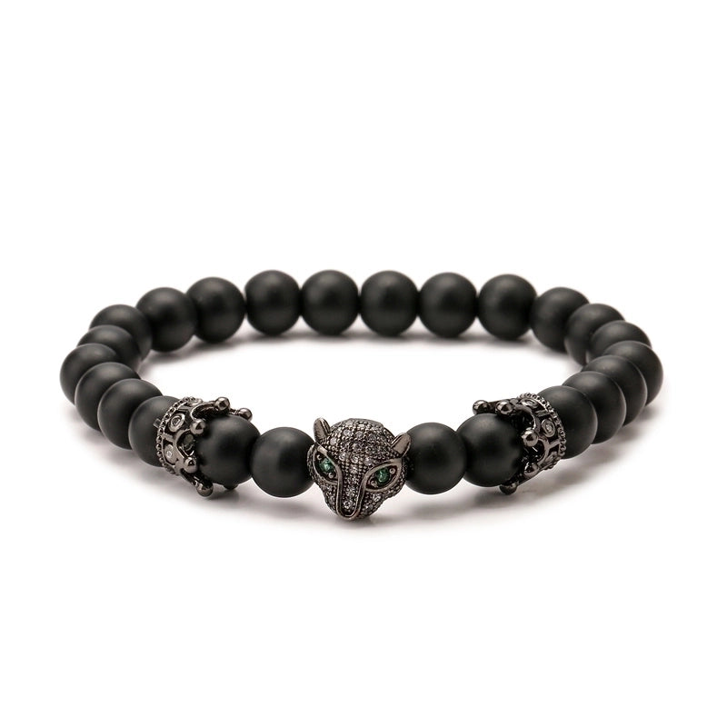 Retro Geometric Natural Stone Bracelets