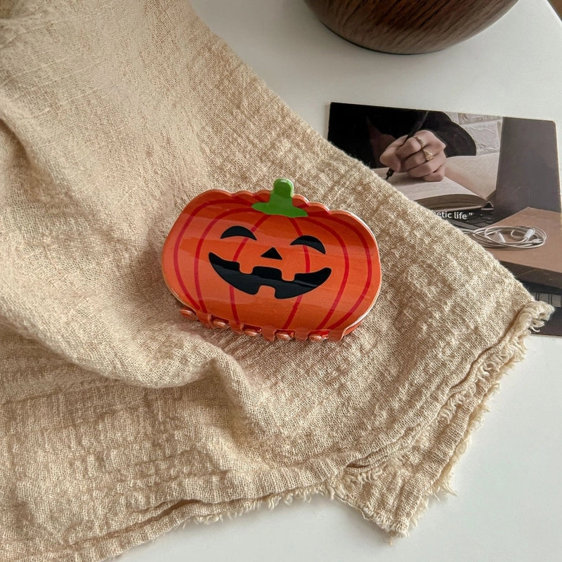 Halloween Funny Minimalist Women's Skull PVC Hair Claws