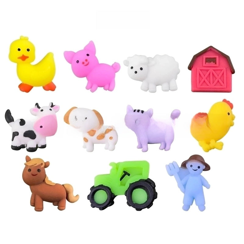 Cute Animal Creative Soft Decompression Squeezing Toys Random 1 Piece