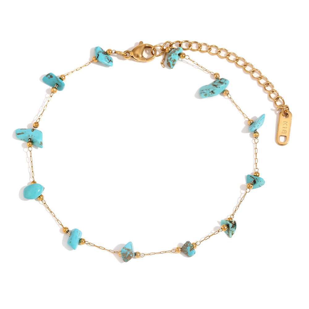 Women Minimalist Geometric Anklets