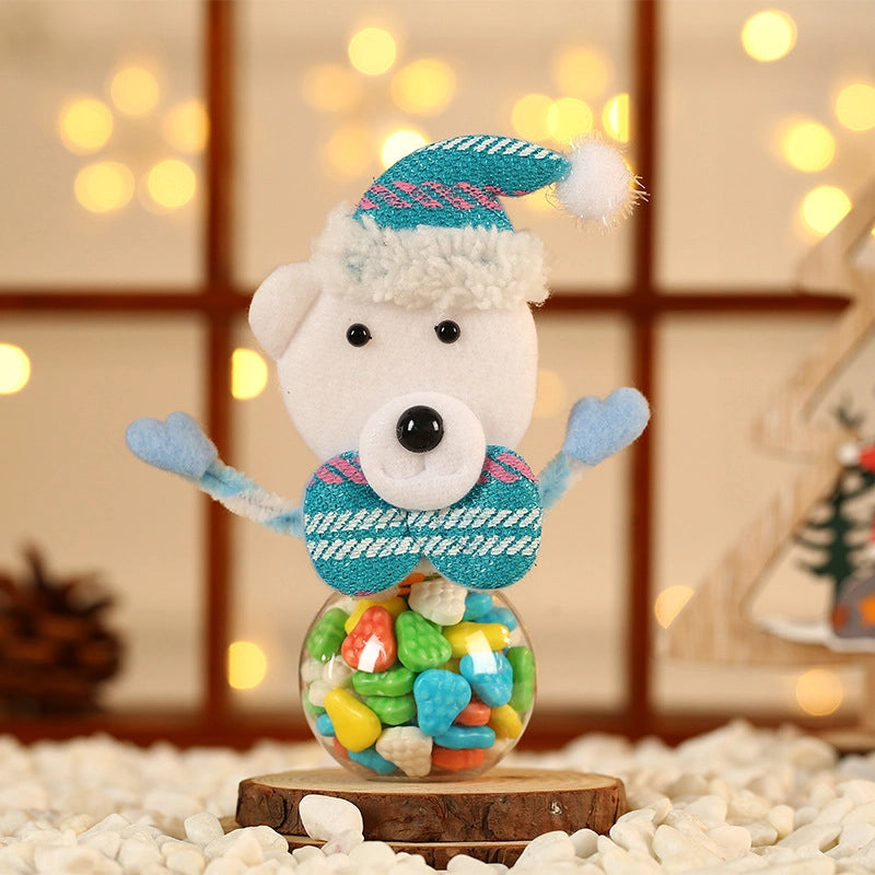 Christmas Santa Claus Snowman Plastic Party Gift Wrapping Supplies