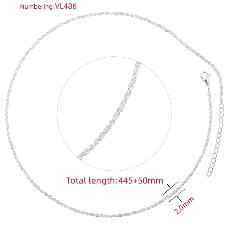 Hip-Hop Minimalist Solid Color Copper 18K Gold Plated Necklace