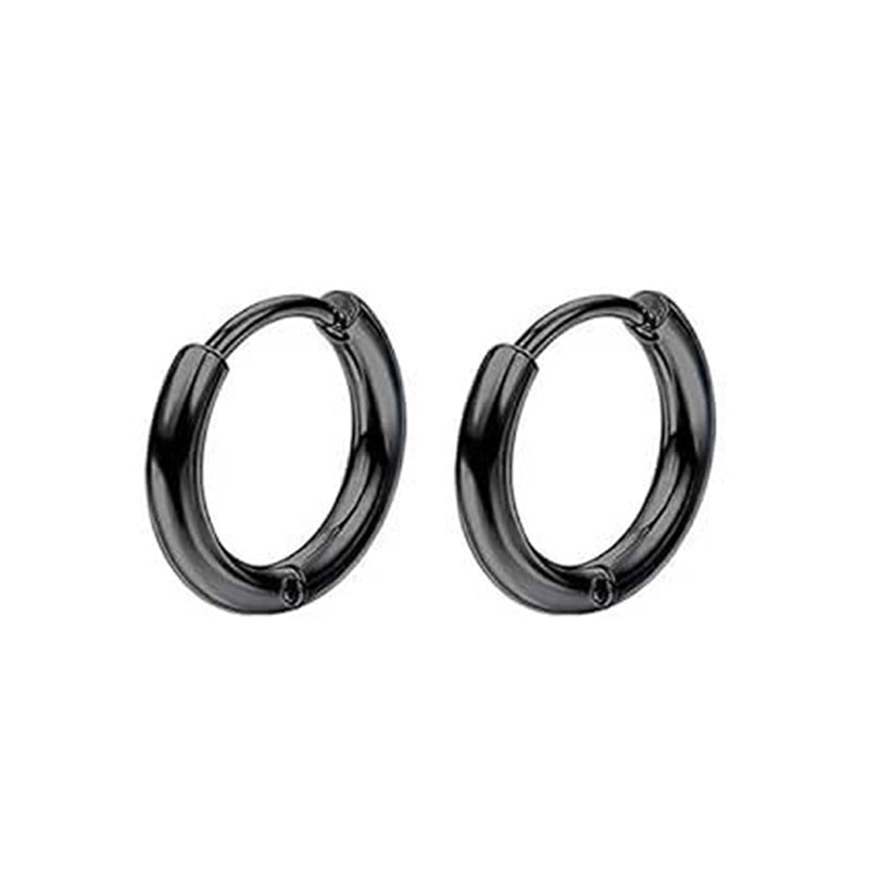 1 Pair Vintage Style Minimalist Round 304 Stainless Steel 18K Gold Plated Stainless Steel Earrings