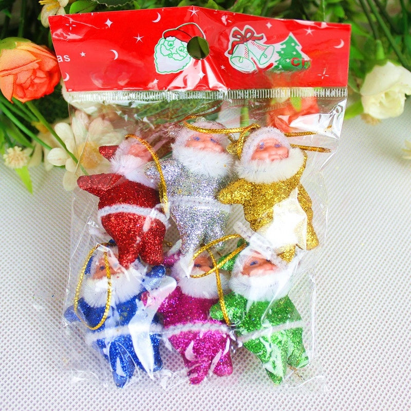 Christmas Cute Santa Claus Party Festival Hanging Ornaments