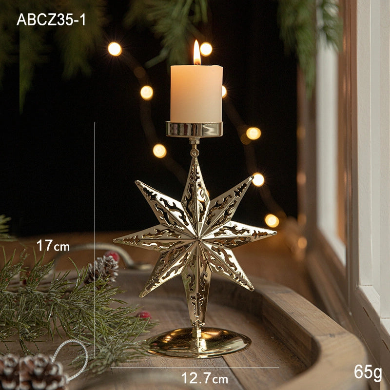 Christmas Classical Pastoral Snowflake Iron