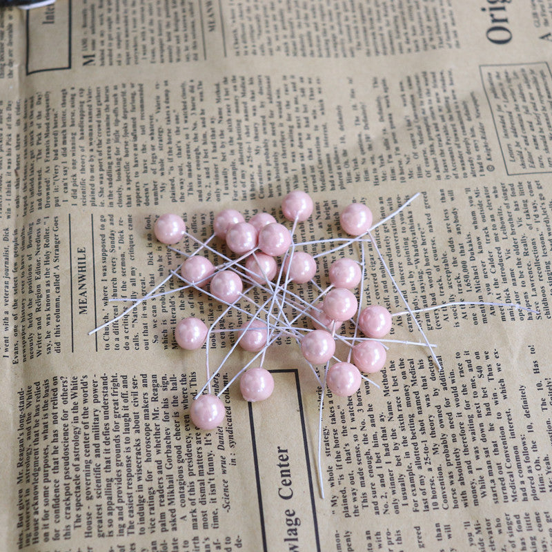 100 Pieces 10mm Metallic Color Berries Christmas Gift Accessories Berries Diy Craft Plant Berries Ornaments