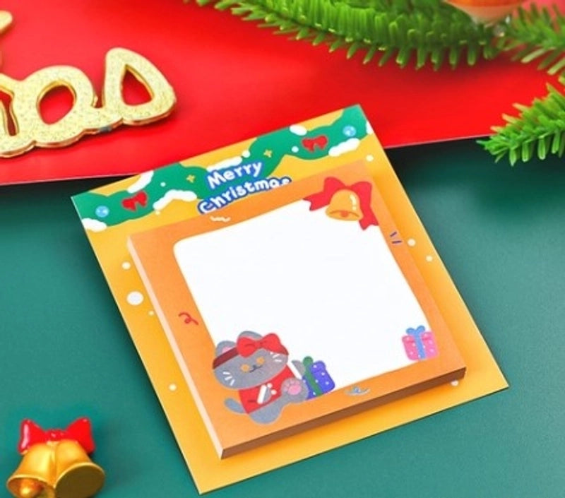 Cartoon Student Christmas Creative Cute Message Sticky Note