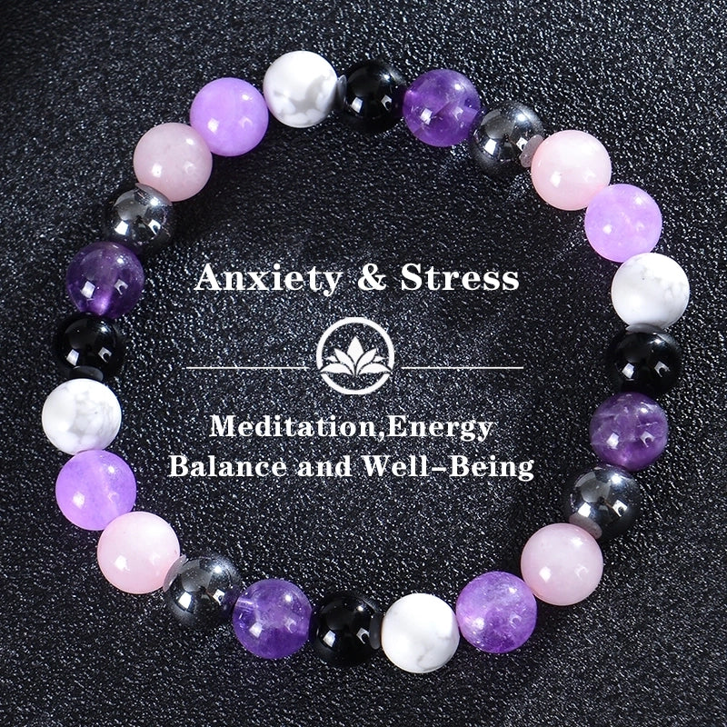 IG Style Geometric Natural Stone Bracelets In Bulk