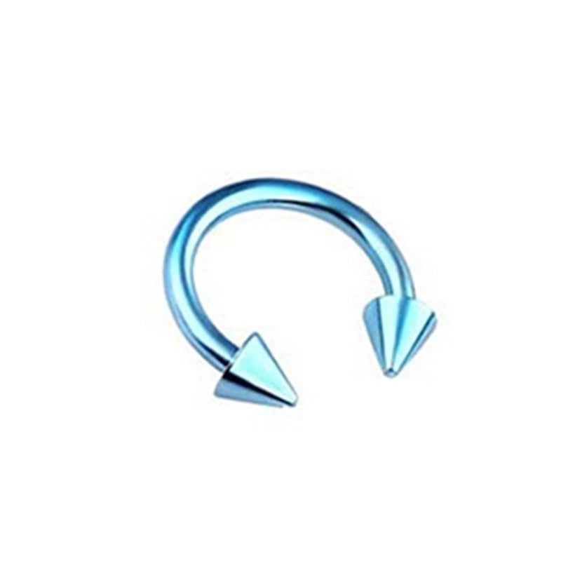 Minimalist C Shape Stainless Steel Plating Nose Studs