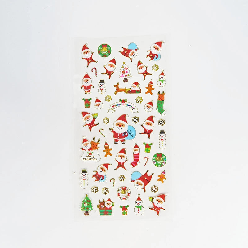 1 Piece Christmas Tree Santa Claus Christmas Socks Holiday Festival Christmas PET PVC