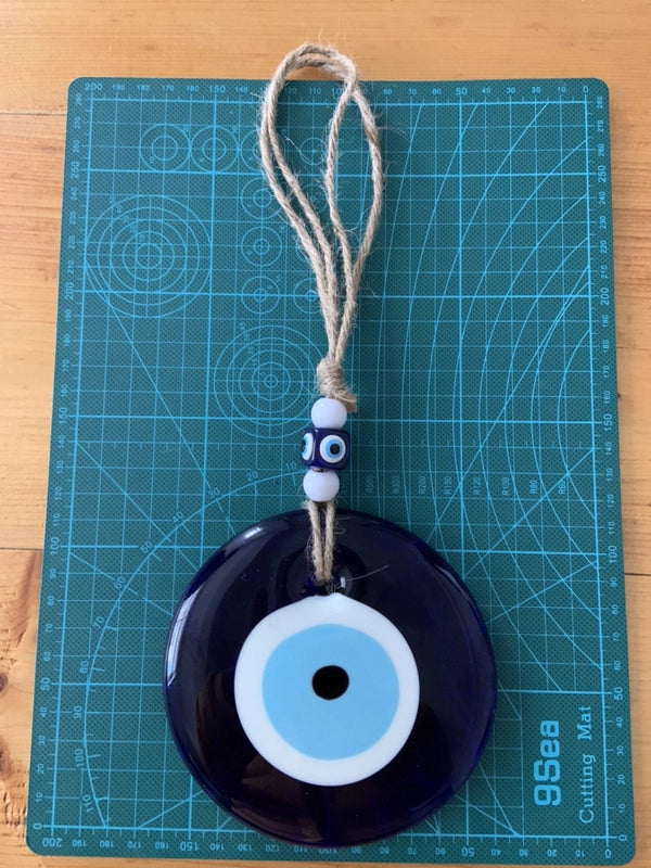 Devil's Eye Turkish Blue Eye Jewelry Glass Pendant Home Office Wall Decoration Evileyes