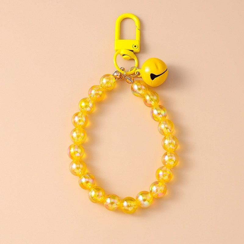 Cute Sweet Bell Arylic Alloy Bag Pendant Keychain