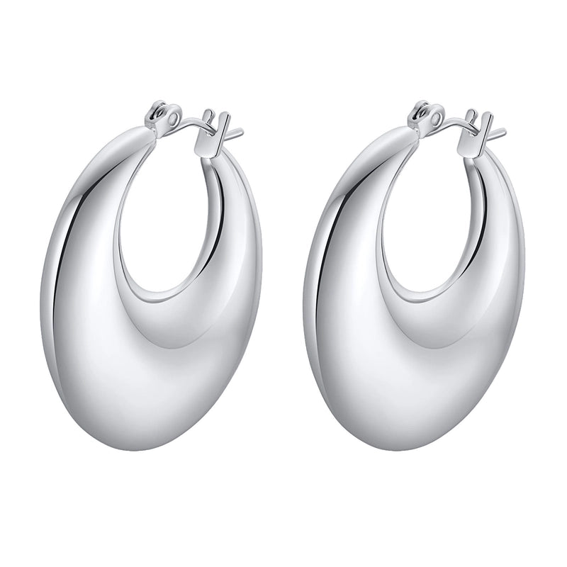 201 Stainless Steel Stainless Steel Earrings