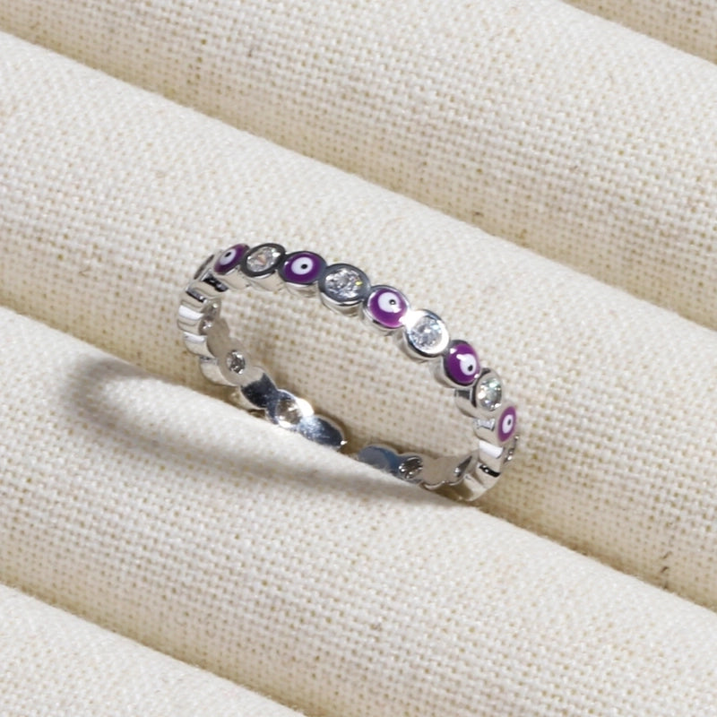 Copper Devil's Eye Rings