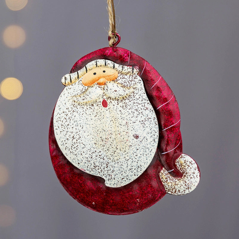 Christmas Fashion Iron Party Hanging Ornaments