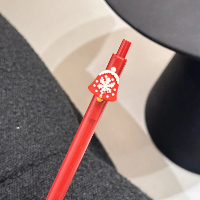 1 Piece Christmas Tree Santa Claus Christmas Learning Christmas Plastic Cute Gel Pen