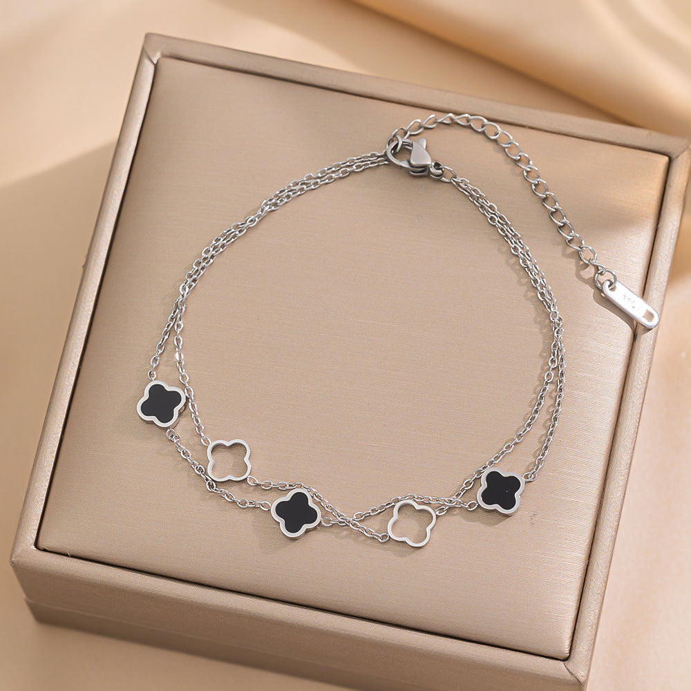 Titanium Steel Electroplating Bangles