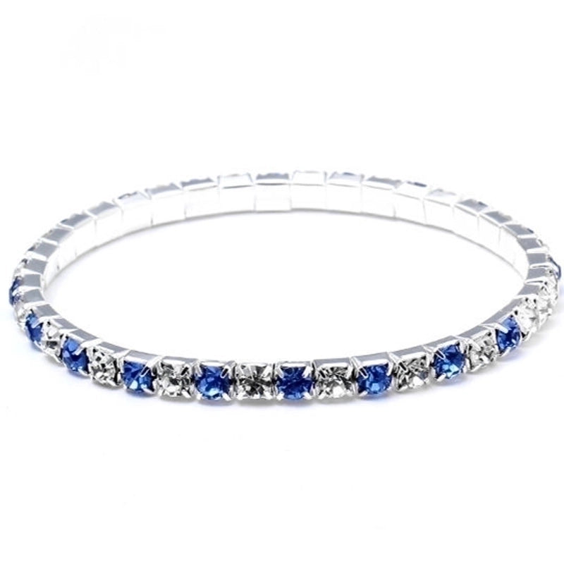 Minimalist Geometric Crystal Rhinestone Gem Bracelets