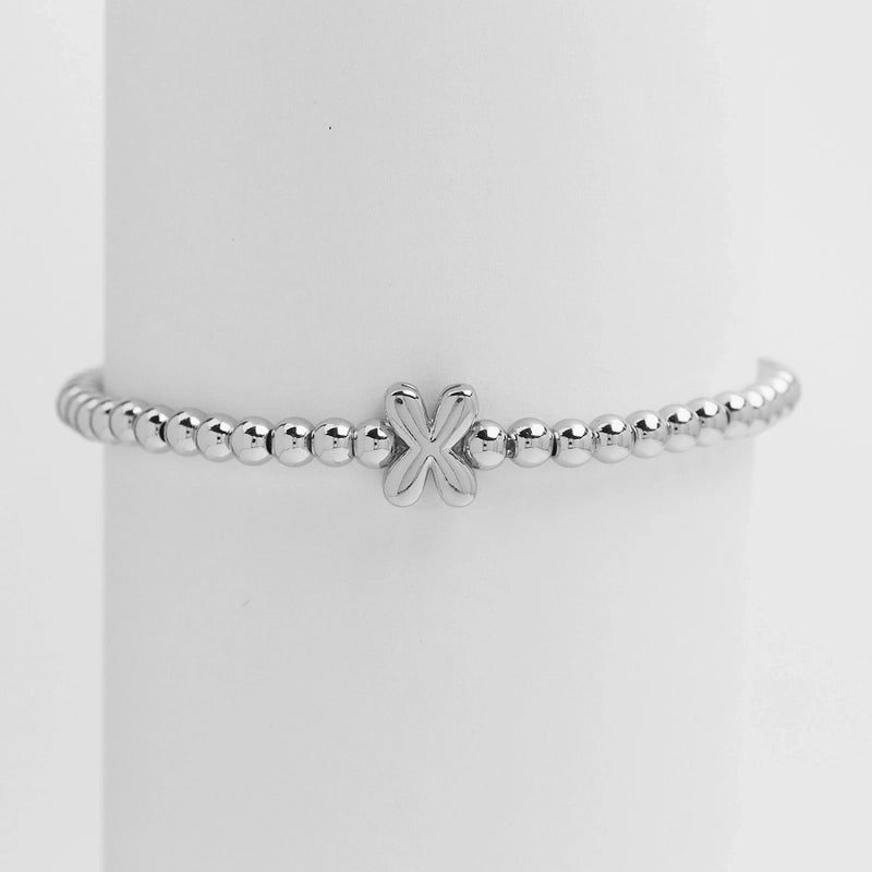 Copper Minimalist Plating Letter Bracelets