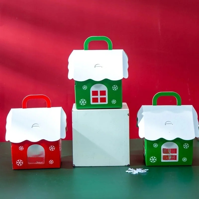 Christmas Christmas Christmas House Festival Gift Wrapping Supplies