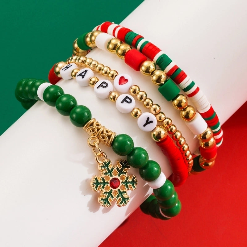 Beaded Bracelets Christmas