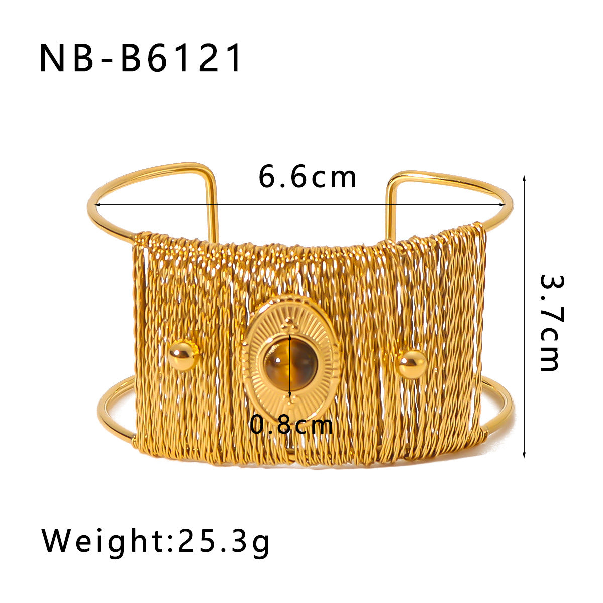 IG Style Circle Stainless Steel Electroplating Bangles