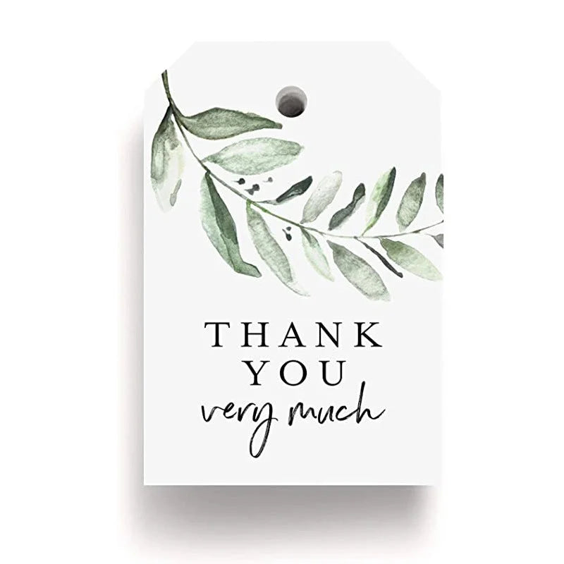 200 Pieces Christmas Thanksgiving Minimalist Classic Style Letter Holiday Festival Card