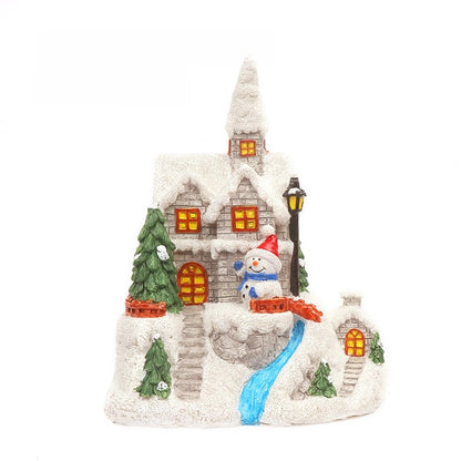 2022 New Christmas Resin Pendant Christmas Tree Decorations Small Charm Resin Elk Christmas Ornaments