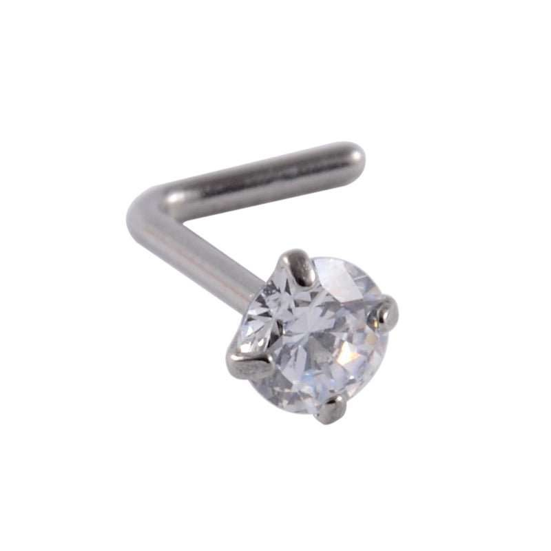 6 Pieces Nose Rings & Studs Casual Tropical Star 304 Stainless Steel Plating Zircon 18K Gold Plated Nose Rings & Studs