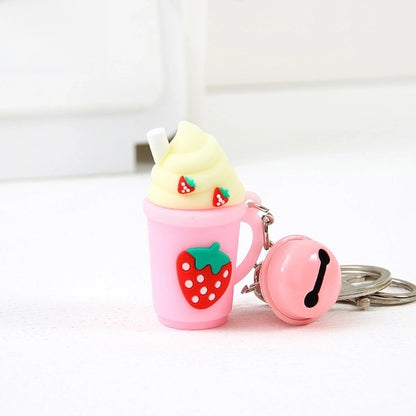Cute Cartoon Plastic Unisex Bag Pendant Keychain