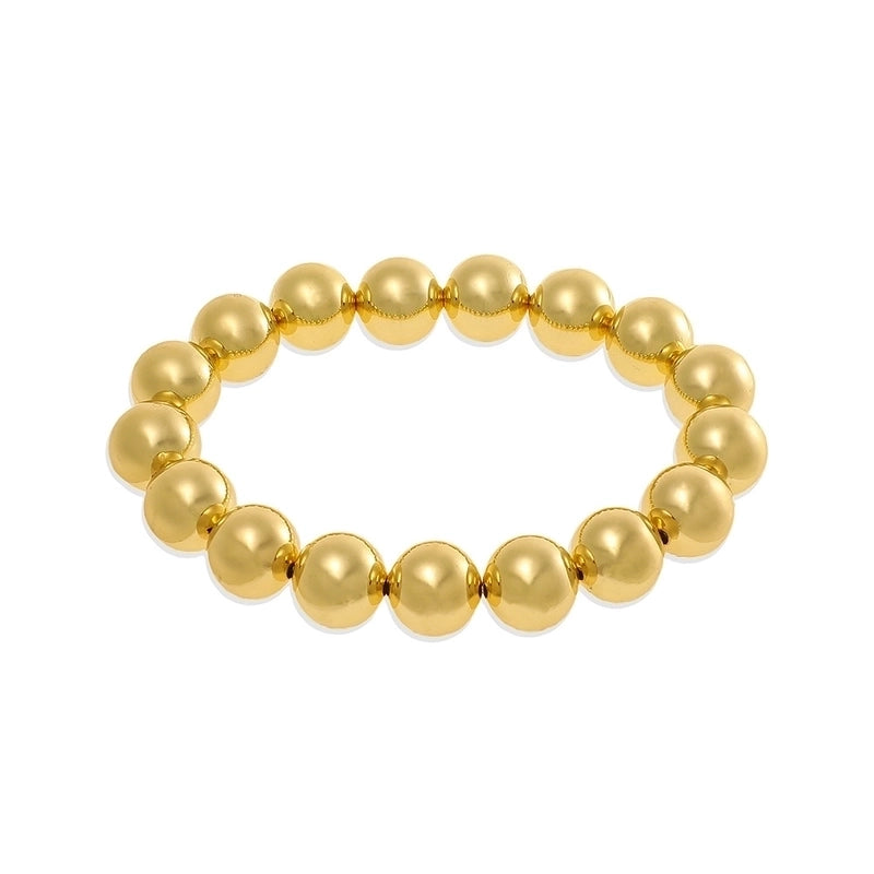 Copper Beaded Plating Geometric Bracelets