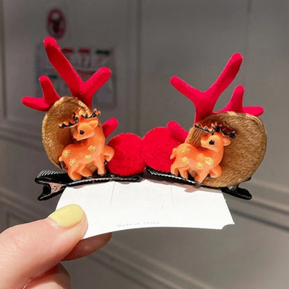 Christmas Cute Antlers Daily Hairpin