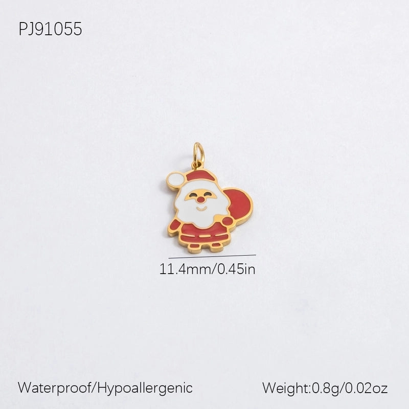 Cute Modern Style Christmas Tree Bow Knot Snowflake 304 Stainless Steel Plating Bracelets Earrings Necklace