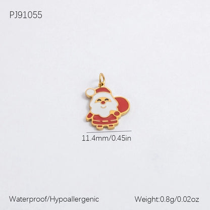 Cute Modern Style Christmas Tree Bow Knot Snowflake 304 Stainless Steel Plating Bracelets Earrings Necklace