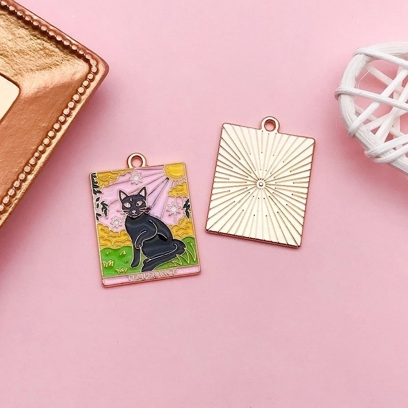 1 Piece 21*28mm Alloy Cat Polished Pendant