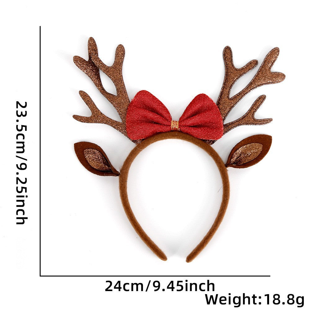 Christmas Cartoon Style Cute Exaggerated Christmas Hat Plastic Festival Street Headband