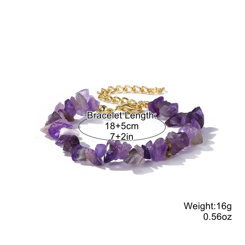 Fashion Geometric Natural Stone Bracelets 1 Piece