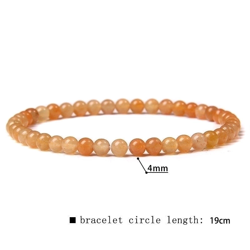 Fashion Round Natural Stone Beaded Bracelets